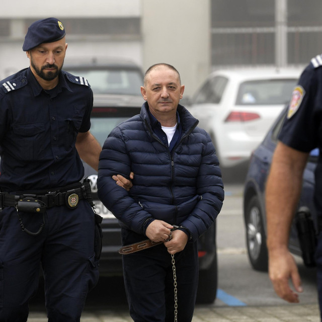 Privođenje Darka Amića na sud