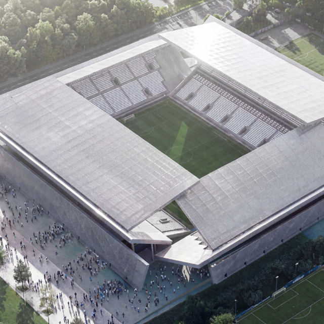 Prvonagrađeni rad za novi stadion Maksimir