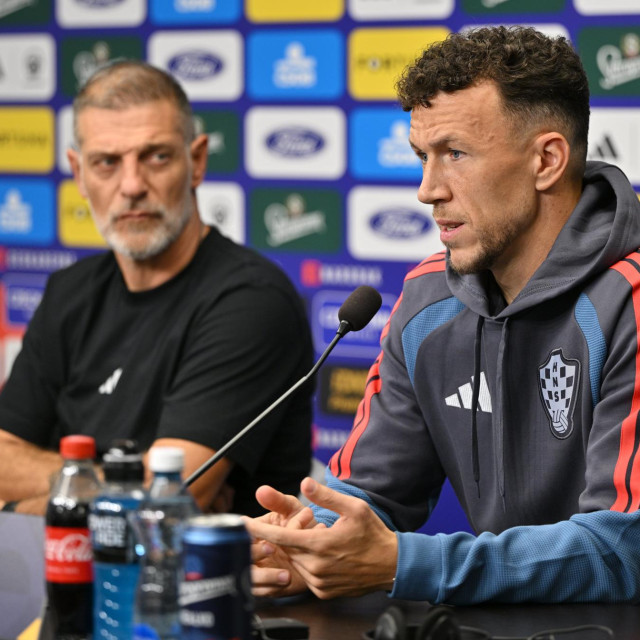 Slaven Bilić i Ivan Perišić