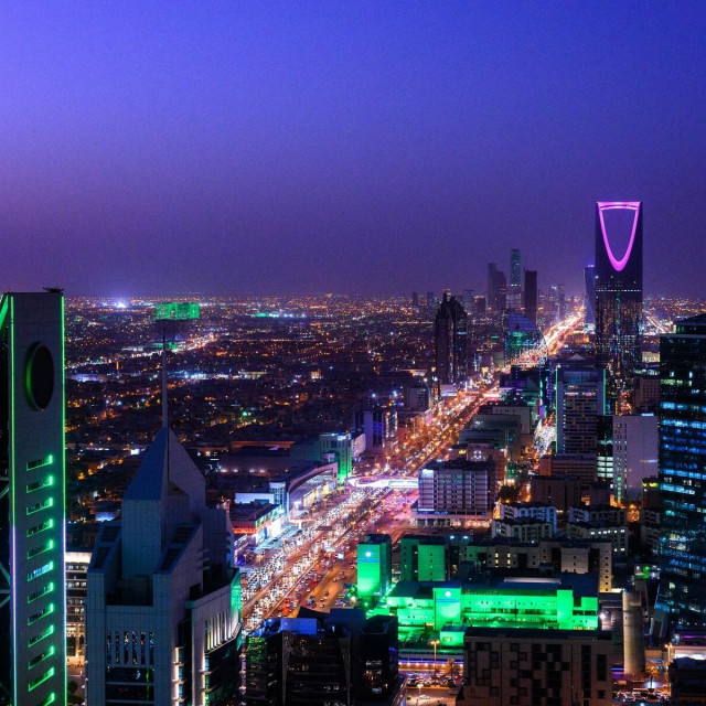 Panorama Rijada, glavnog grada Saudijske Arabije