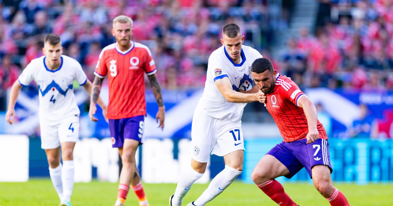 Slovenija i Škotska remizirale u Ljubljani na startu Lige nacija