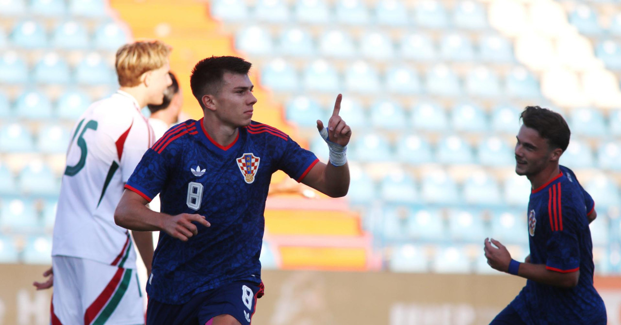 Jagušić hat-trickom poveo Hrvatsku U-21 do pobjede nad Mađarskom