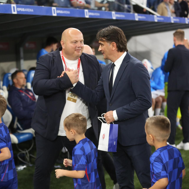 Bivši češki izbornik Ivan Hašek u društvu Zlatka Dalića