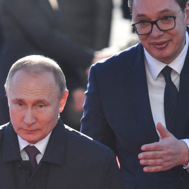 Arhivska fotografija: Vladimir Putin, Aleksandar Vučić