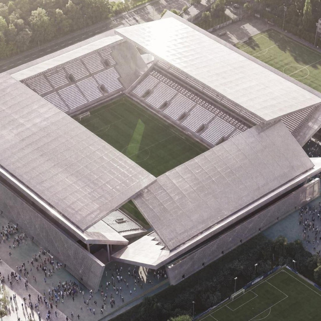 Idejno rješenje Stadiona Maksimir