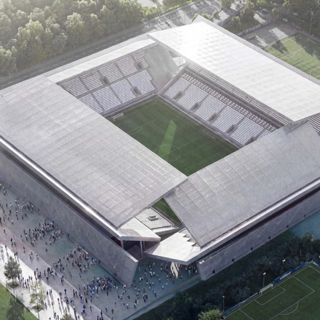Prvonagrađeni rad za novi stadion Maksimir