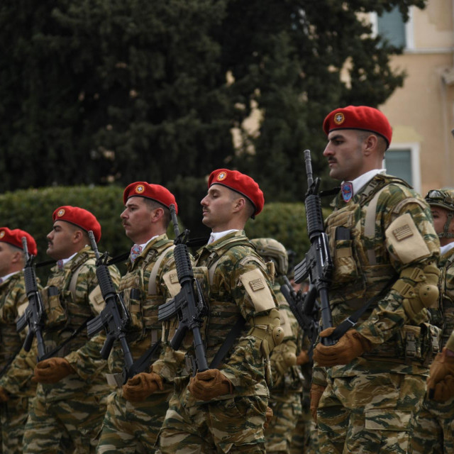 Grčki vojnici, arhivska fotografija
