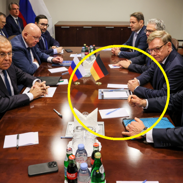 Sergej Lavrov i Johan Wadephul
