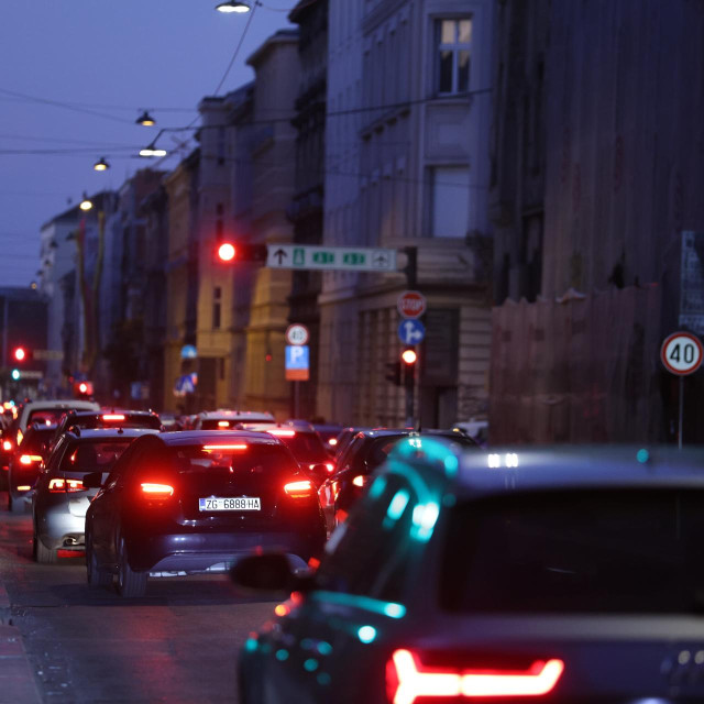 Prizor s ulica Zagreba