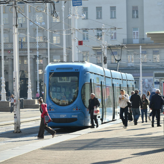 Ovaj tramvaj broj 11 danas je vozio