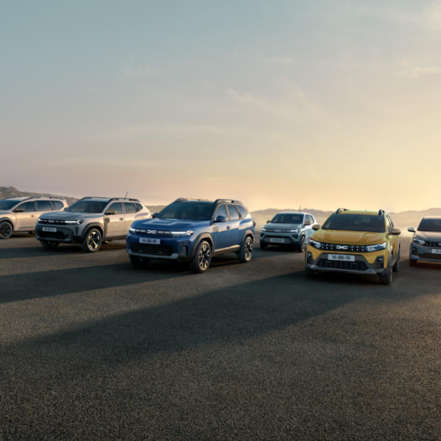 2026 Dacia range