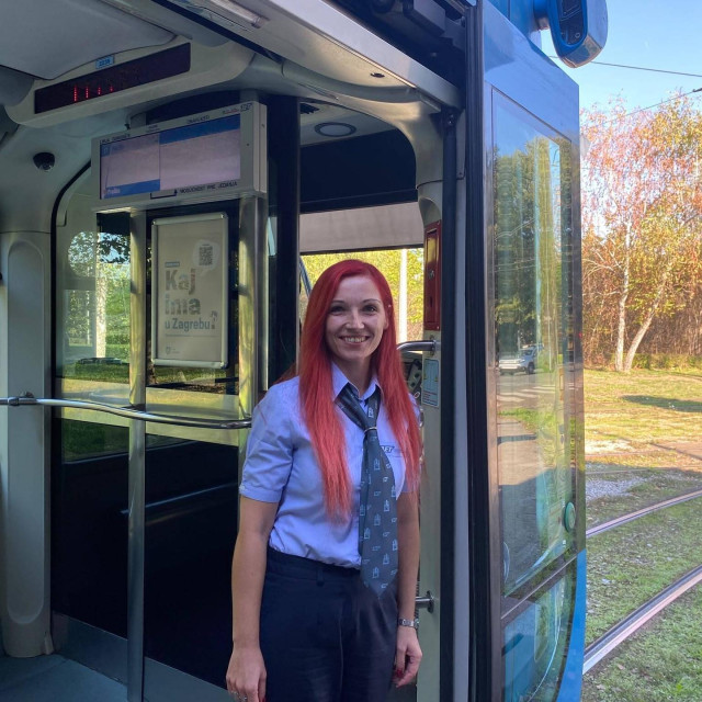 Vozačica tramvaja Kristina Jozinović