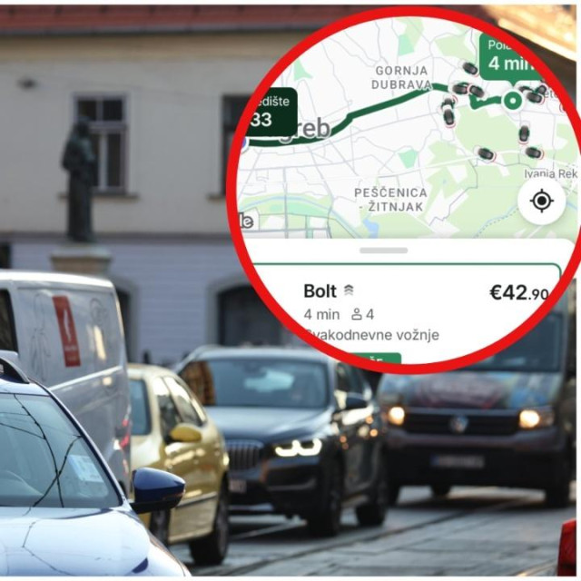 Taksisti su u ponedjeljak bili preplavljeni poslom
