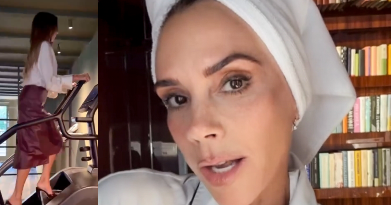 Pogledajte u čemu vježba Victoria Beckham, suprug joj se narugao: ‘Malo pretjeruješ‘