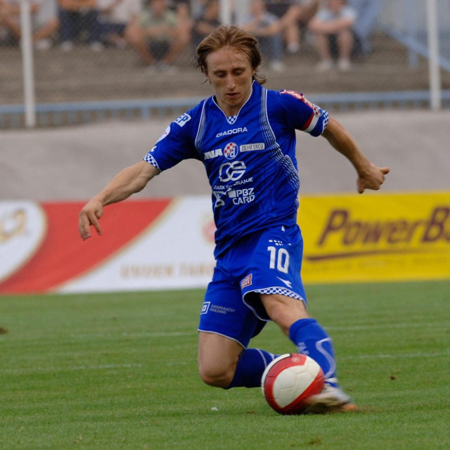 Luka Modrić u dresu Dinama 2007. godine