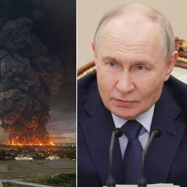 Volodimir Zelenski; udar na ruski logistički kompleks WildBerries; Vladimir Putin