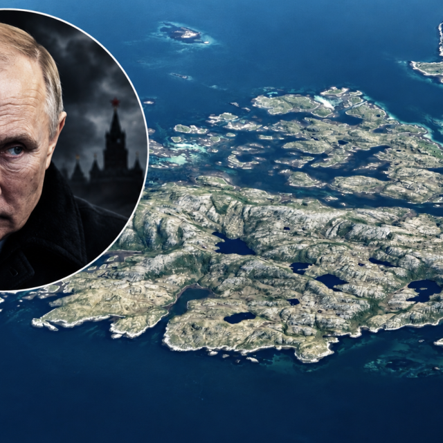Vladimir Putin i Svalbard