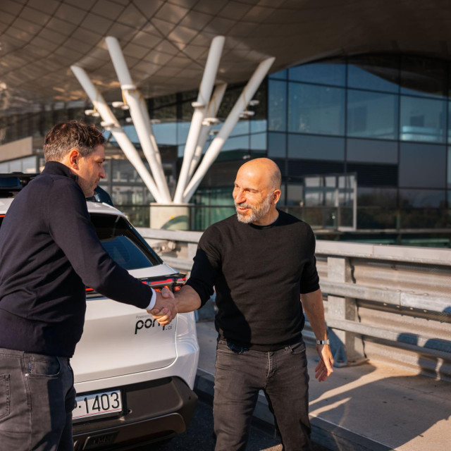 Marko Pejković i Dara Khosrowshahi
