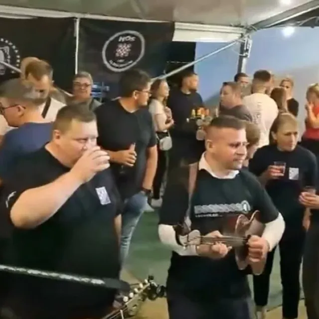 Screenshot videosnimke s fešte na imanju gradonačelnika