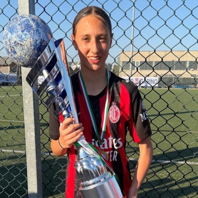 Ema Modrić je već osvajala trofeje s mlađim selekcijama Milana