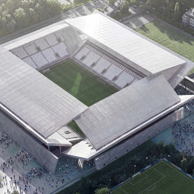 Prvonagrađeni rad za novi stadion Maksimir