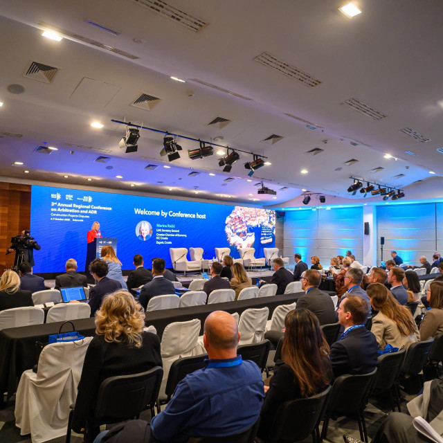 Regionalna konferenciju o arbitraži i alternativnom rješavanju sporova u graževinskim projektima, 2025. godina