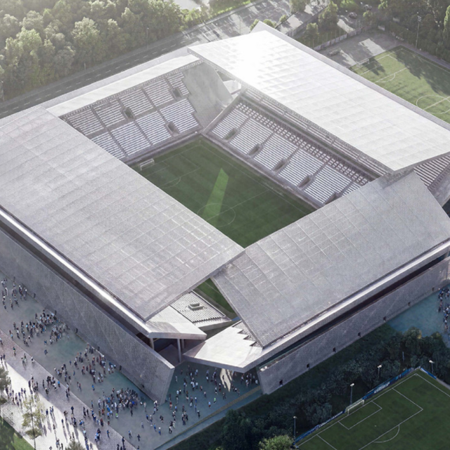Prvonagrađeni rad za novi stadion Maksimir