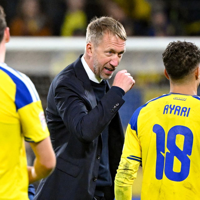 Graham Potter Švedsku reprezentaciju vodi od listopada 2025. godine