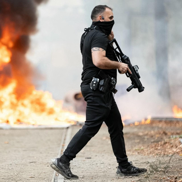 Policija na ulicama Strasbourga
