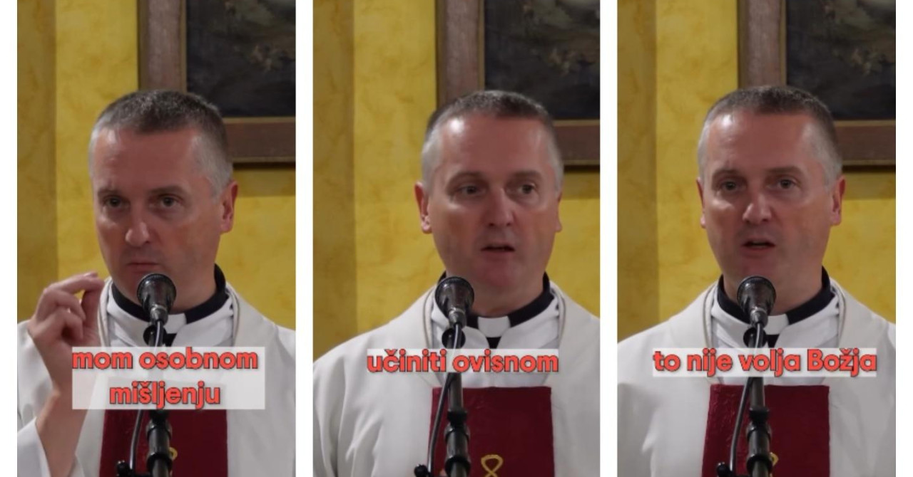 VIDEO Nesvakidašnja propovijed o ženama zapalila mreže: Evo tko je velečasni Karas o kojem svi danas pričaju