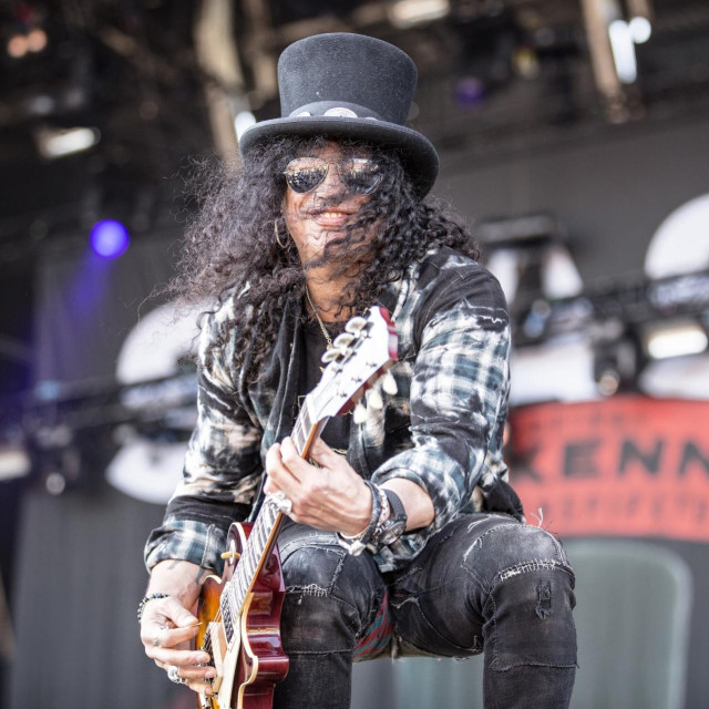 Slash na koncertu