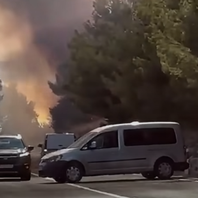 U poslijepodnevnim satima buknuo je požar