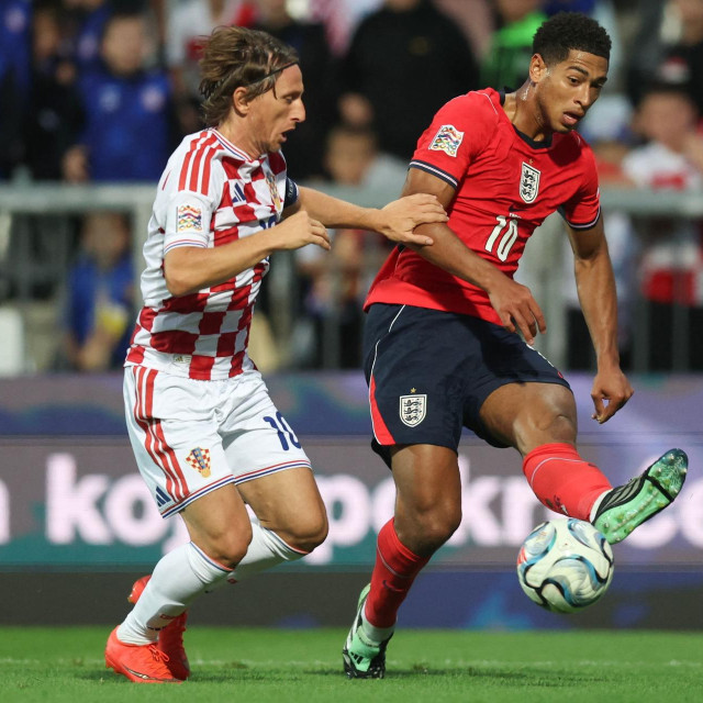 Jude Bellingham i Luka Modrić
