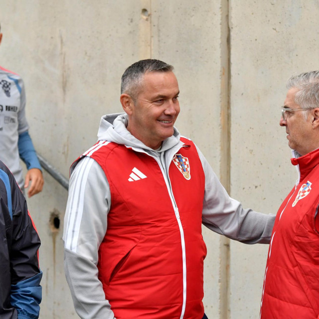Predsjednik HNS-a Marijan Kustić u trening-kampu Vatrenih na Rujevici