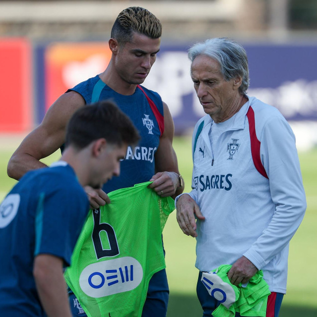 Cristiano Ronaldo i Jorge Jesus