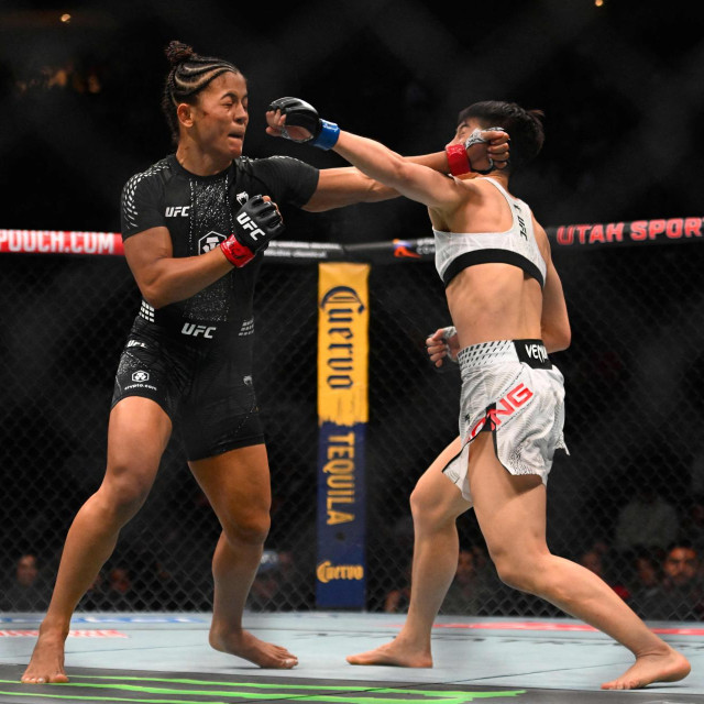 Natalia Silva (lijevo) vs. Wang Cong (desno) | UFC 332