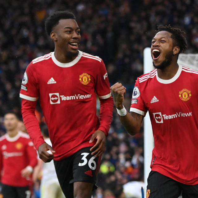 Fred (desno) je za Manchester United igrao od 2018. do 2023. godine.