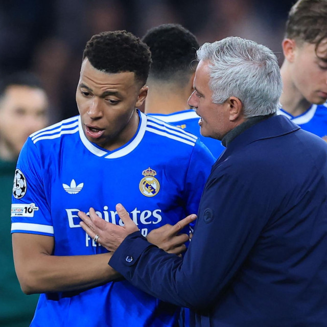 Kylian Mbappe i Jose Mourinho
