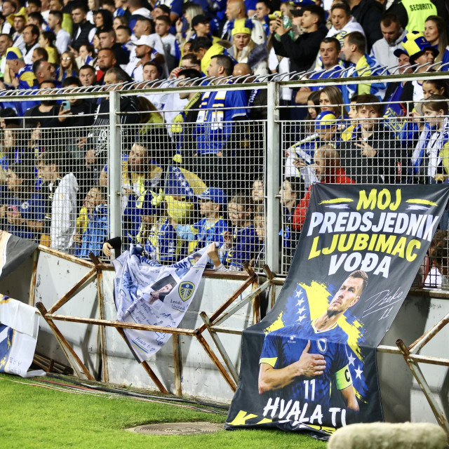 Stadion Bilino polje prije tri dana ugostio je oproštajnu utakmicu Edina Džeke protiv Švedske