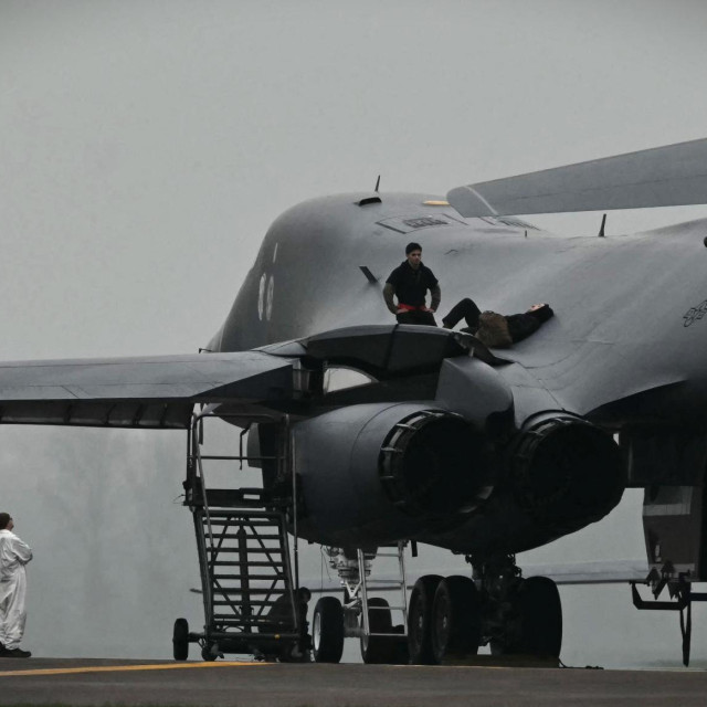 US Air Force B-1 Lancer bombarder