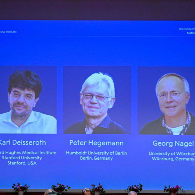 Karl Deisseroth, Peter Hegemann i Georg Nagel