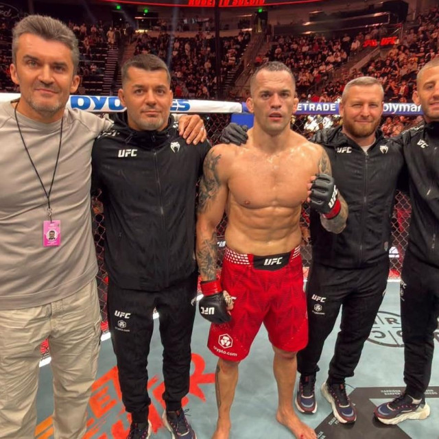 Roberto Soldić sa svojim timom u oktogonu Delta Centra
