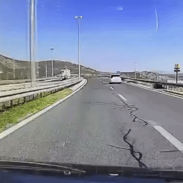 Jeziva vožnja kod Splita