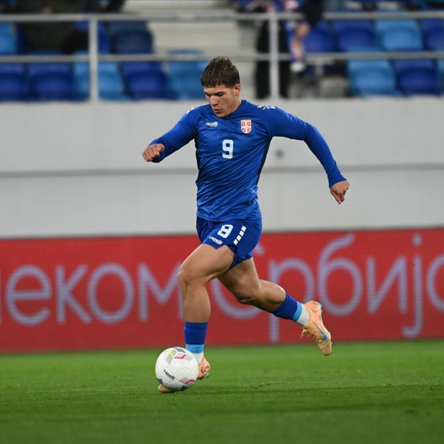 Jovan Mijatović, igrač Srbije U-21