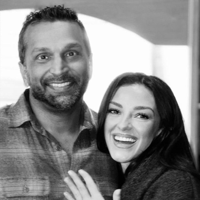 Kash Patel i Alexis Wilkins