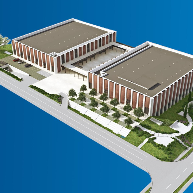 Sportsko-rekreacijski centar Bakar u Industrijskoj zoni Bakar na Kukljanovu