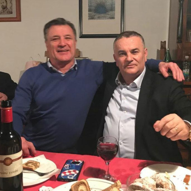 Zdravko Mamić i Drago Tadić