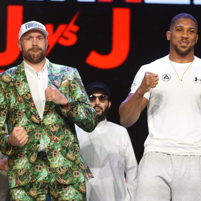 Tyson Fury i Anthony Joshua 