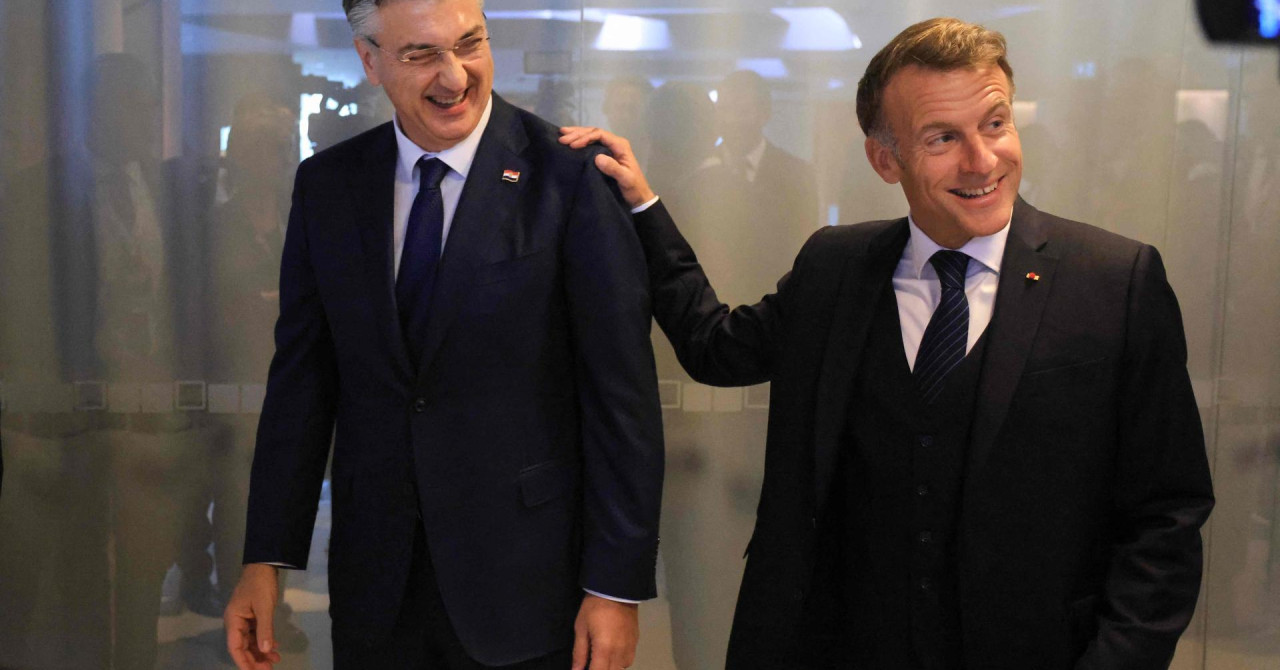 Macron stigao u Split. Evo kako ga je dočekao Plenković