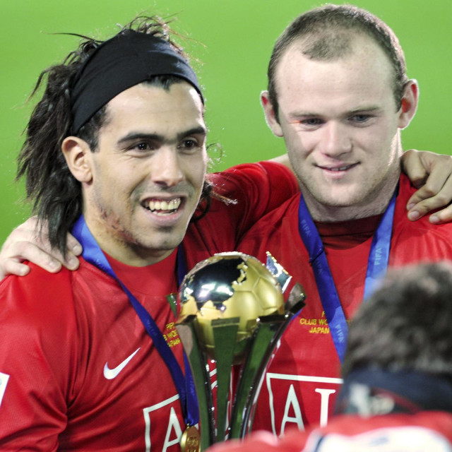 Carlos Tevez i Wayne Rooney